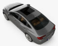 Buick LaCrosse (Allure) HQインテリアと 2017 3Dモデル top view