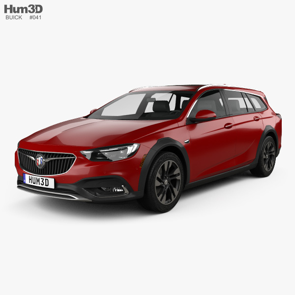Buick Regal TourX (US) 2017 3D model