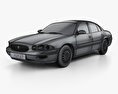 Buick LeSabre Limited 2005 3D模型 wire render