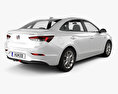 Buick Excelle GT 2020 3d model back view