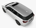 Buick GL6 2021 3d model top view