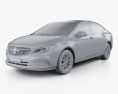 Buick Verano CN-spec 2021 3Dモデル clay render