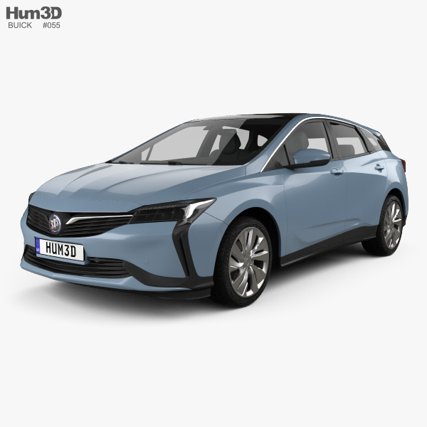 Buick Velite 6 PHEV 2017 Modelo 3d