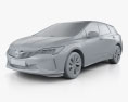 Buick Velite 6 PHEV 2017 3d model clay render