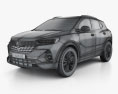 Buick Encore GX ST 2020 3D模型 wire render