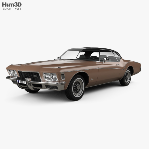 Buick Riviera 1972 3D model