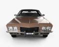 Buick Riviera 1972 3d model front view