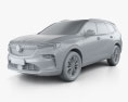 Buick Enclave Avenir CN-spec 2022 3Dモデル clay render