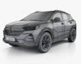 Buick Encore GX 2022 Modello 3D wire render