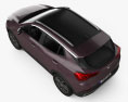 Buick Encore GX 2022 Modello 3D vista dall'alto
