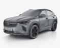 Buick Envision 2022 Modello 3D wire render