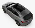 Buick Envision 2022 Modèle 3d vue du dessus