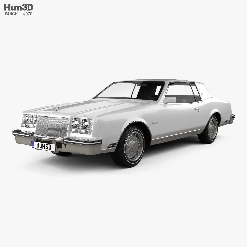Buick Riviera 1980 3D模型
