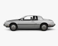 Buick Riviera 1993 3d model side view