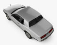 Buick Riviera 1993 3d model top view