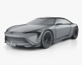 Buick Wildcat EV 2022 Modello 3D wire render