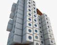Nakagin Capsule Tower 3d model