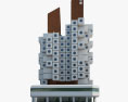 Nakagin Capsule Tower 3d model
