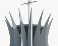 Cathédrale de Brasilia Modèle 3d