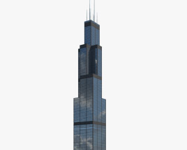 Willis Tower 3D-Modell