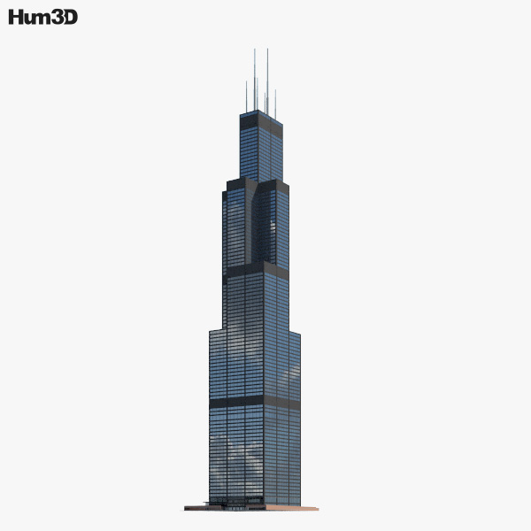 Willis Tower 3D model