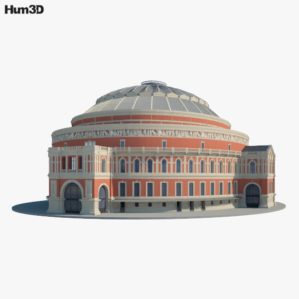 Royal Albert Hall Modello 3D