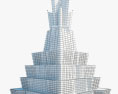 Jin Mao Tower 3D-Modell