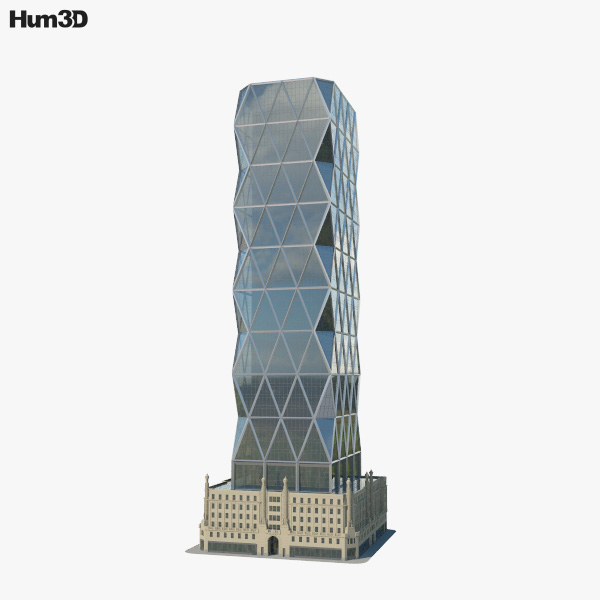 Hearst Tower 3D model