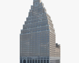 1501 Broadway 3D model