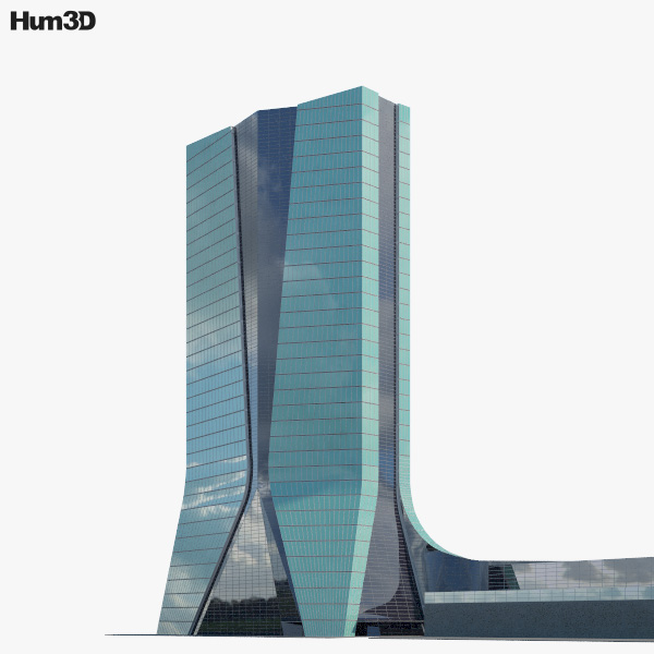 CMA CGM Tower 3D model