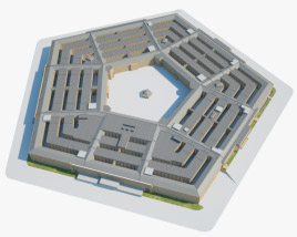 Das Pentagon 3D-Modell