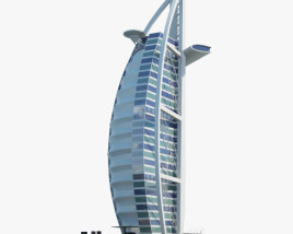 Burj Al Arab 3D model