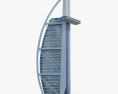 Burj Al Arab Modello 3D