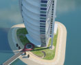 Burj Al Arab Modelo 3d