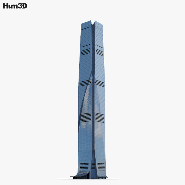 International Commerce Centre 3D model