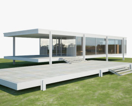 Farnsworth House 3D model