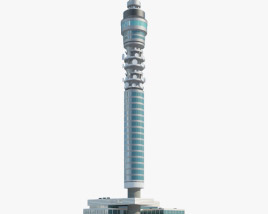 BT Tower 3D модель