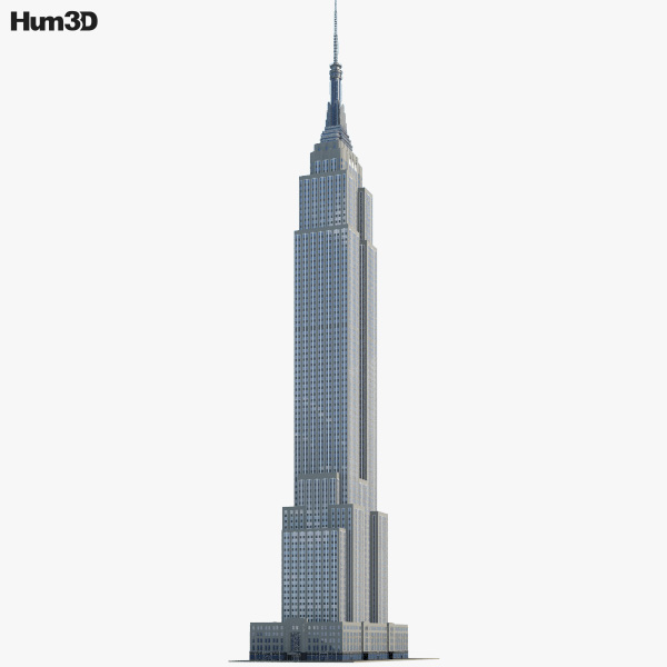 Empire State Building Modèle 3D