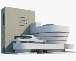 ソロモン・R・グッゲンハイム美術館 3Dモデル