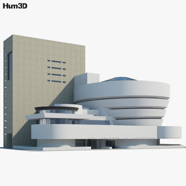 Musée Solomon R. Guggenheim Modèle 3D
