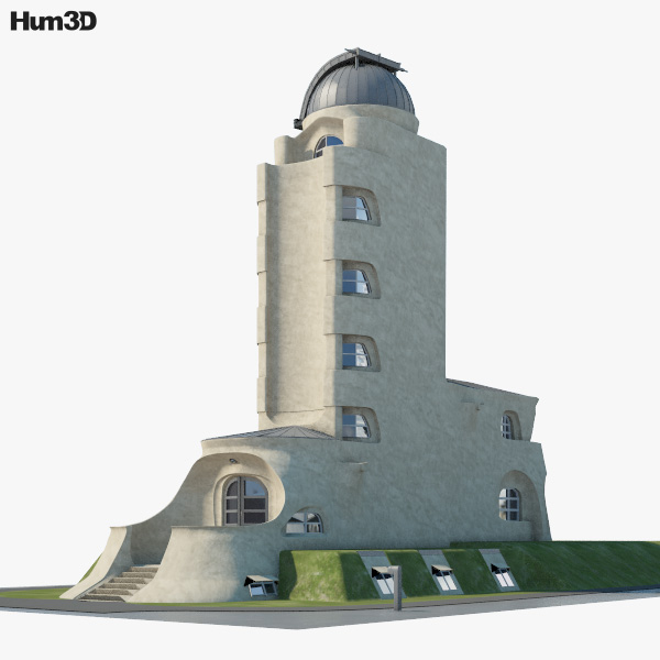 Einstein Tower 3D model