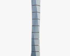 Turning Torso building 3D модель