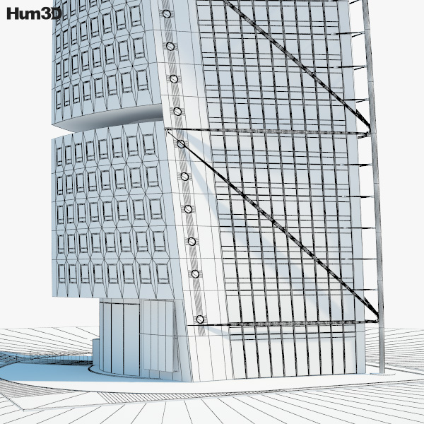 Turning Torso Building 3D Model - Architecture On Hum3D