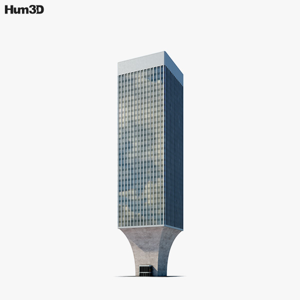 Rainier Tower 3D model