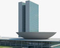 National Congress of Brazil Building 3d model