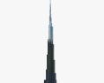 Burj Khalifa Modello 3D