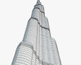 Burj Khalifa 3D-Modell