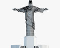 Christ the Redeemer statue 3d model
