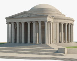 Thomas Jefferson Memorial Modèle 3D