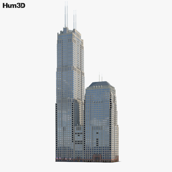 Franklin Center 3D model